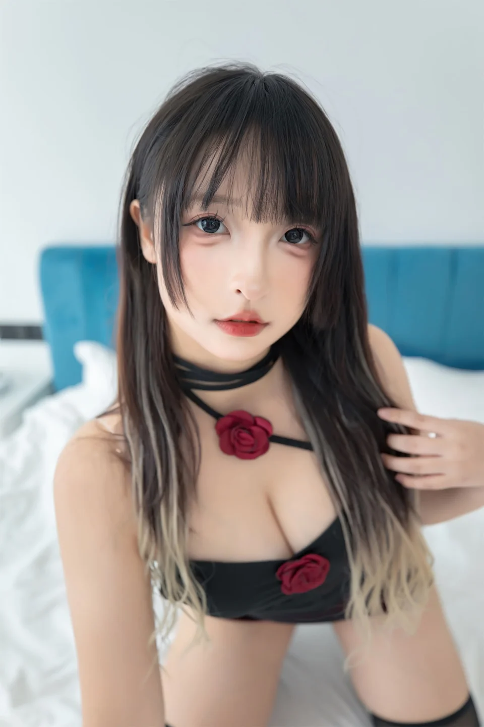 神楽坂真冬 - 午夜玫瑰 [75P-326MB] tg@simisebaisi 【丝足阁】046.webp